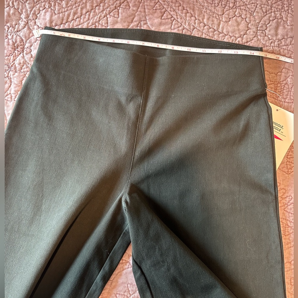Women With Control Prime Stretch Denim Regular Wide Leg Pants - Small Petite - Picture 5 of 13